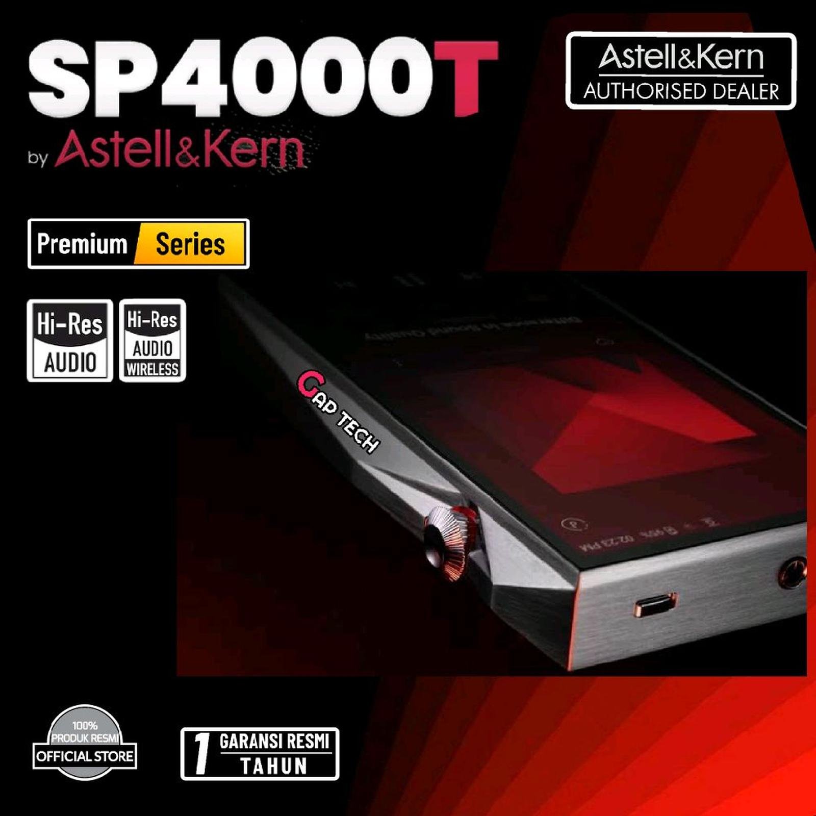 Astell & Kern A&Ultima SP4000T / SP4000 T / SP 4000 T / SP 4000T Premium Quad Tube Digital Audio Player / Music Player / DAP Original