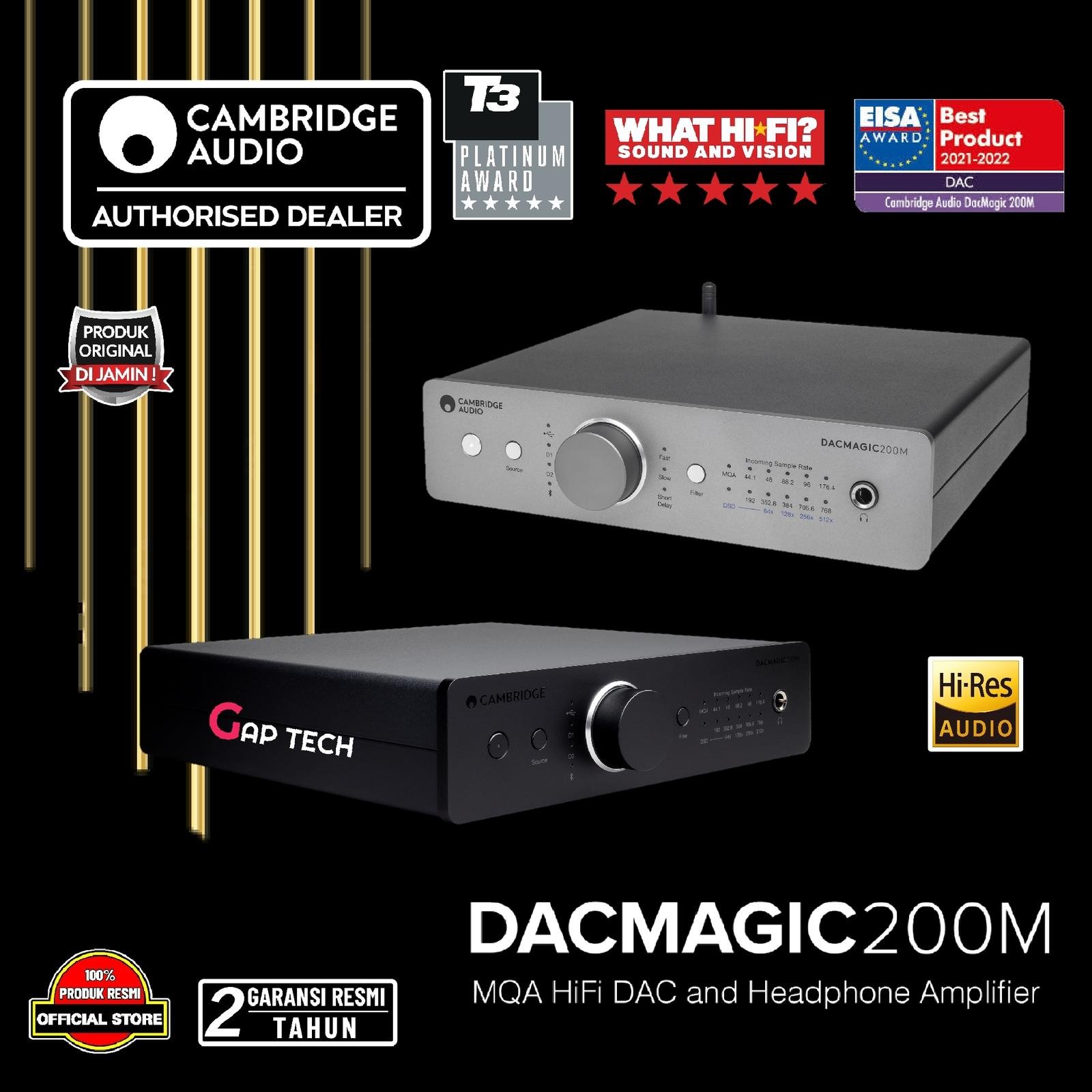 Cambridge Audio DacMagic 200M / DACMagic 200 M / DacMagic200M / DAC Magic 200M MQA DAC & Headphone Amp Original
