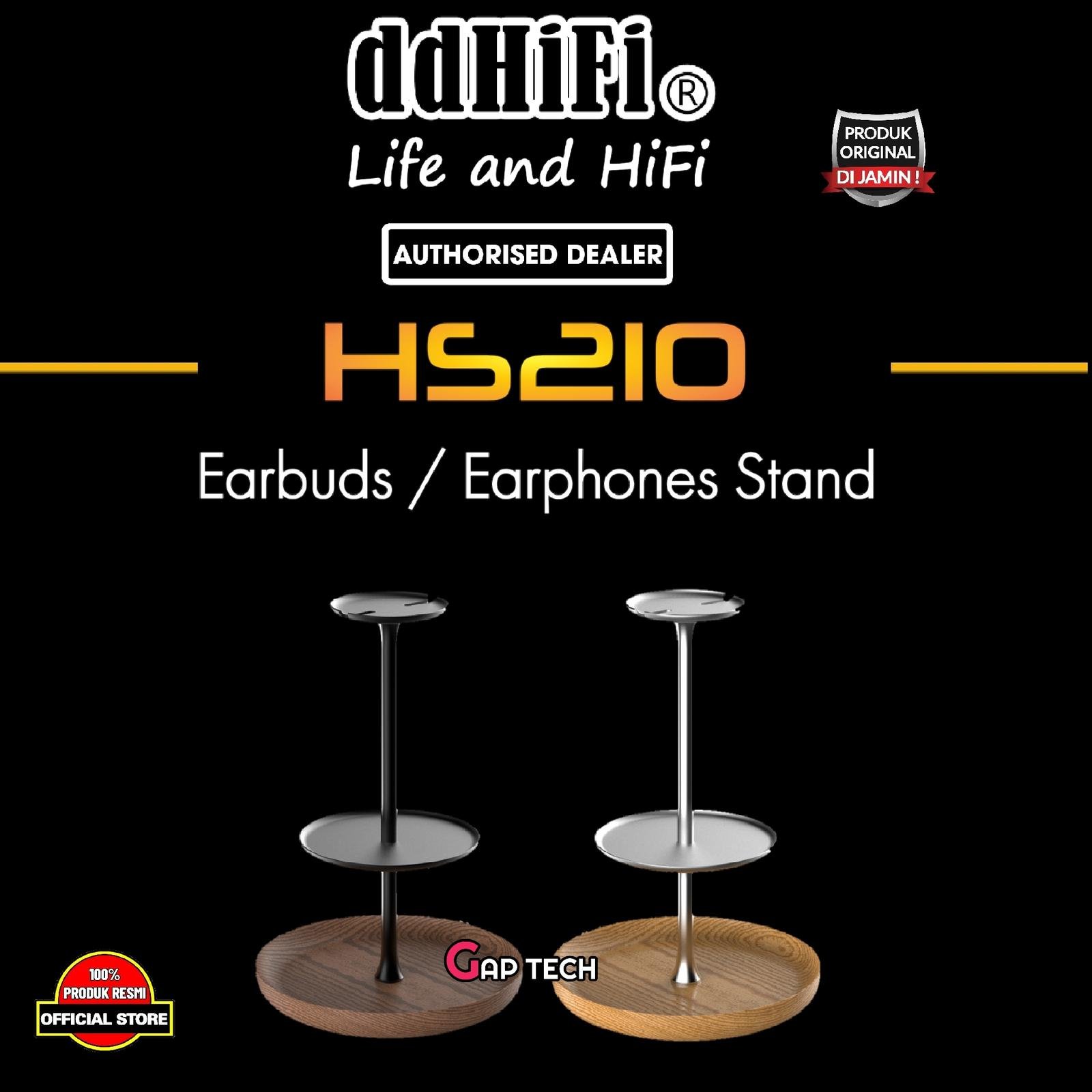 DD DDHIFI HS210 / HS 210 Earbuds / Earphones Stand Original