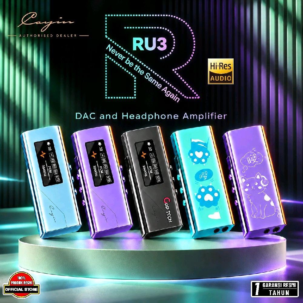 Cayin RU3 / RU3 / RU-3 Portable DAC and Headphone Amplifier with ESS ES9069Q DAC / DAC AMP Original