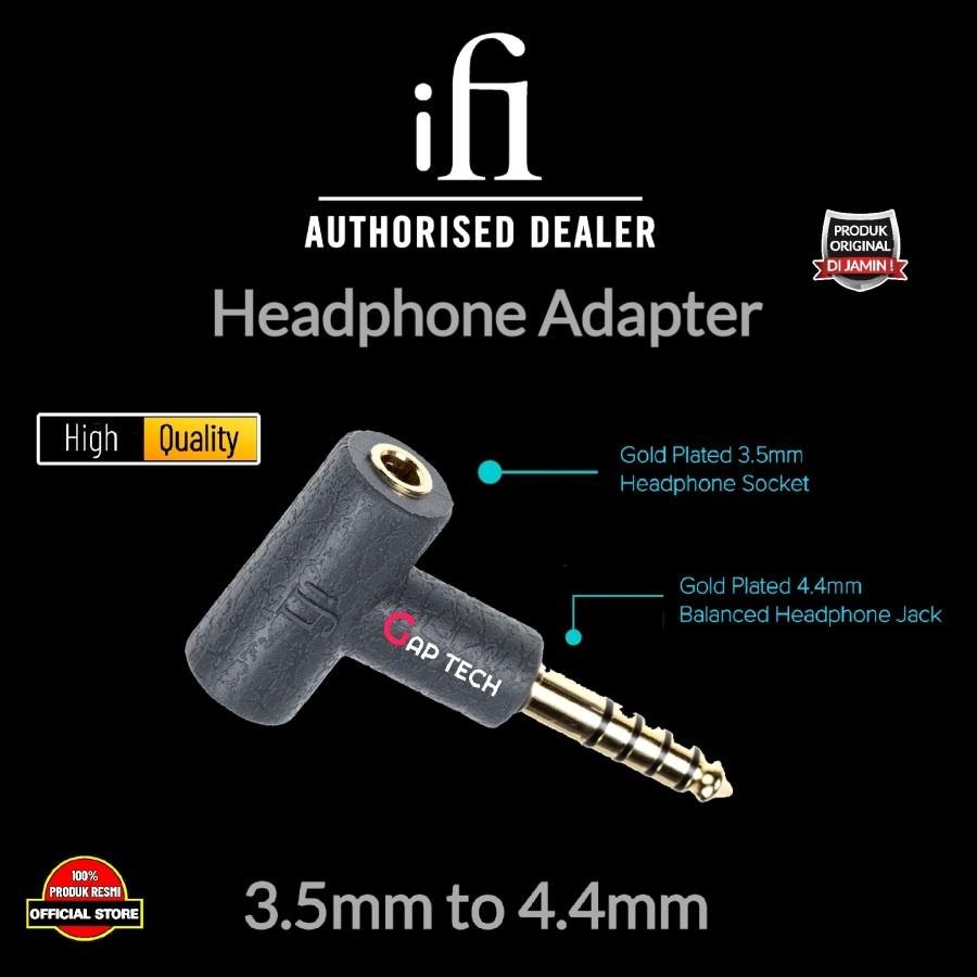 iFi 3.5 mm to 4.4 mm Balanced Headphone Adapter Original