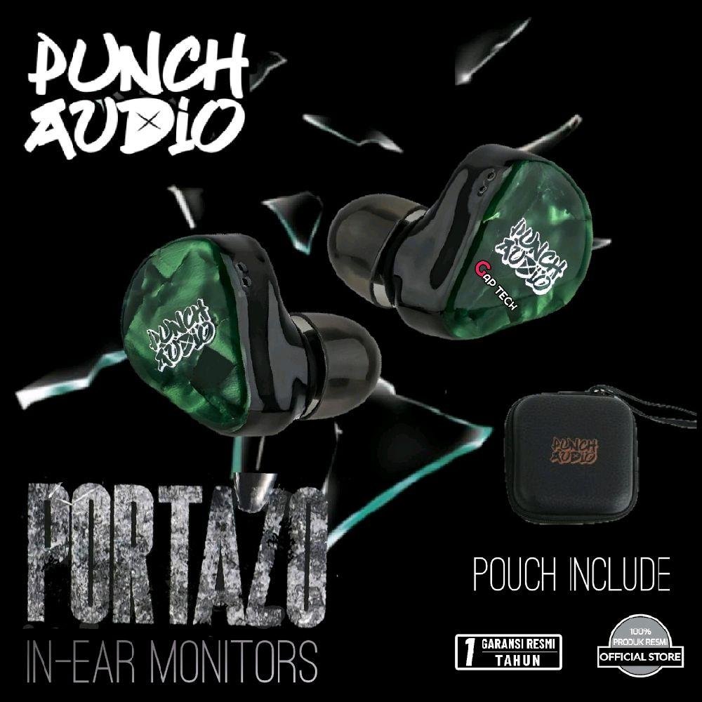 Punch Audio Portazo 1DD + 2 Planar Driver In Ear Monitor Earphone / IEM Original