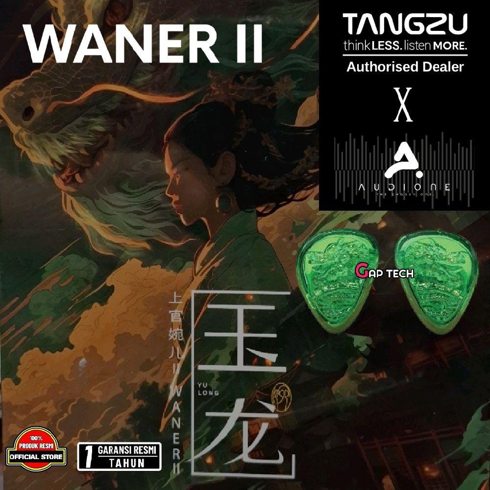 TANGZU Waner 2 / Wan Er 2 / Waner  SG 2 Emerald Jade Dragon Edition 10mm Dynamic Driver In-Ear Monitor Earphones - IEM Original