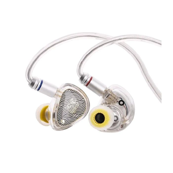 TANGZU Waner 2 / Wan er 2 / Waner SG 2 - 10MM PET Diaphragm Hi-Fi In Ear Monitor Earphone White Edition - IEM Original