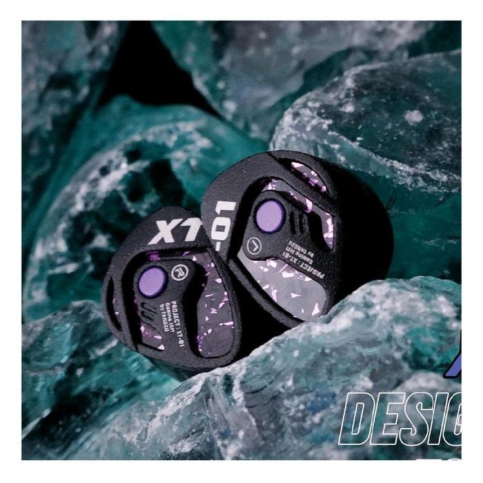 Tangzu Xue Tao 10mm Single Dynamic Driver Glass Diaphragm Unit Gaming In-Ear Monitor Earphones IEM Original