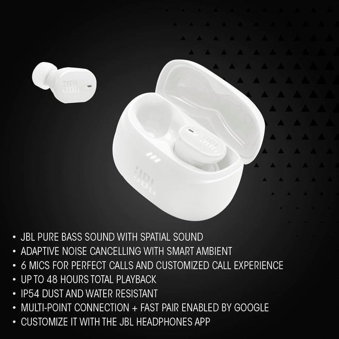 JBL Tune Buds 2 (Ghost Edition) True Wireless Bluetooth TWS Earbuds Earphones Original