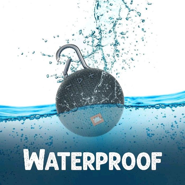JBL Clip 3 / Clip3 Portable Waterproof Wireless Bluetooth Speaker Original