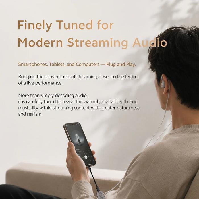 FangSound NEREUS Mini - High-Resolution Portable DAC & Amplifier Original