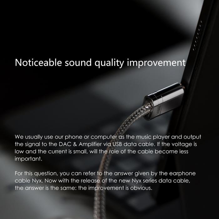 DD DDHIFI TC09BL HiFi Audiophile USB Cable Lightning to USB B Original
