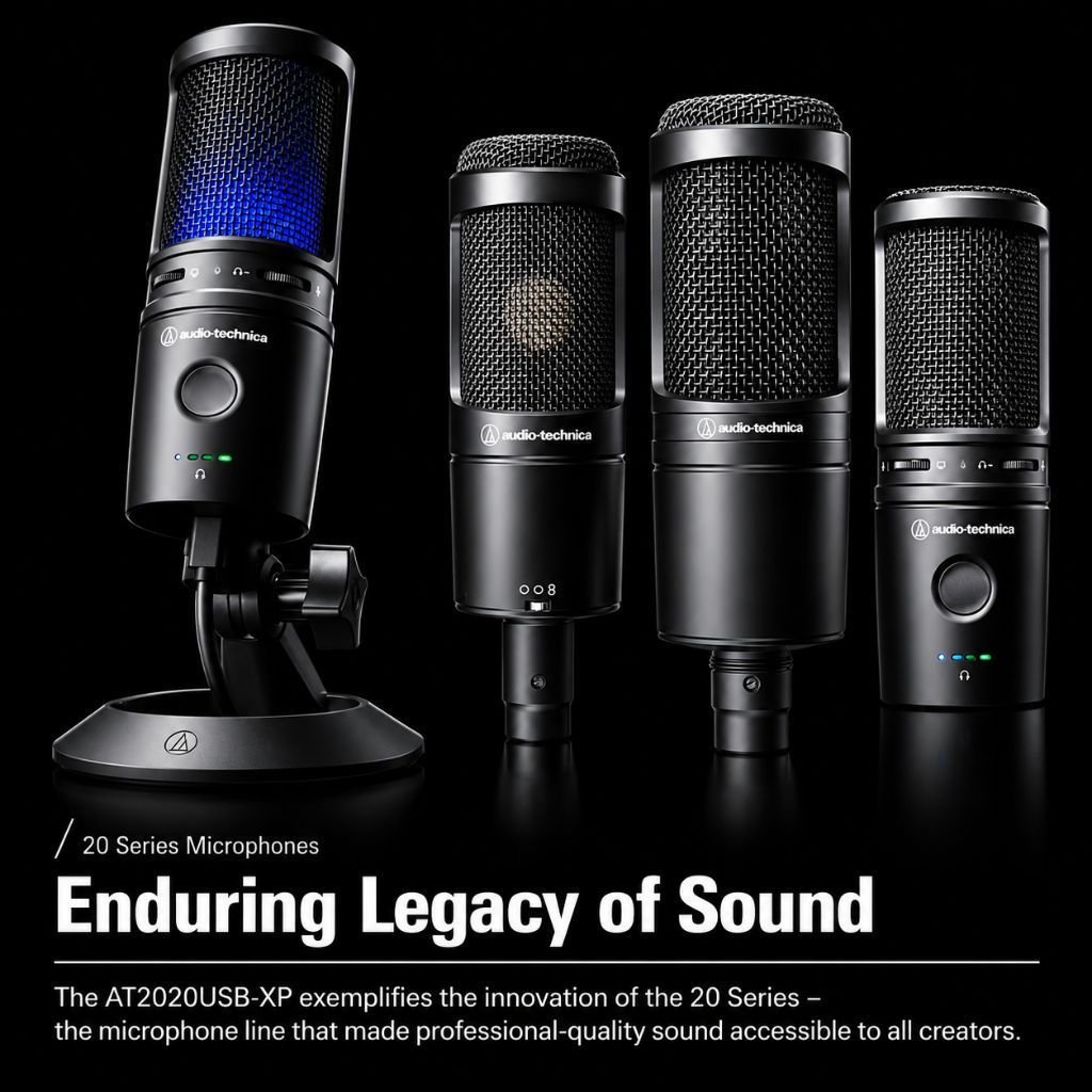 Audio Technica AT2020USB XP / AT2020 USB XP / AT2020 USBXP Cardioid Condenser USB Microphone Original