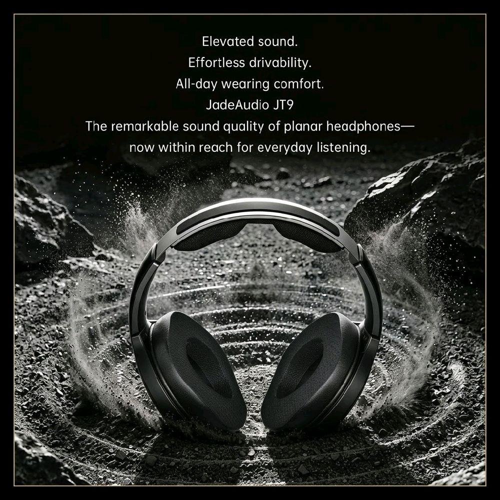 Fiio JT9 / JT 9 / JT-9 Hi-Res Open-Back Planar Headphones Original