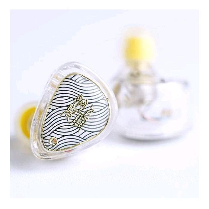 TANGZU Waner 2 / Wan er 2 / Waner SG 2 - 10MM PET Diaphragm Hi-Fi In Ear Monitor Earphone White Edition - IEM Original