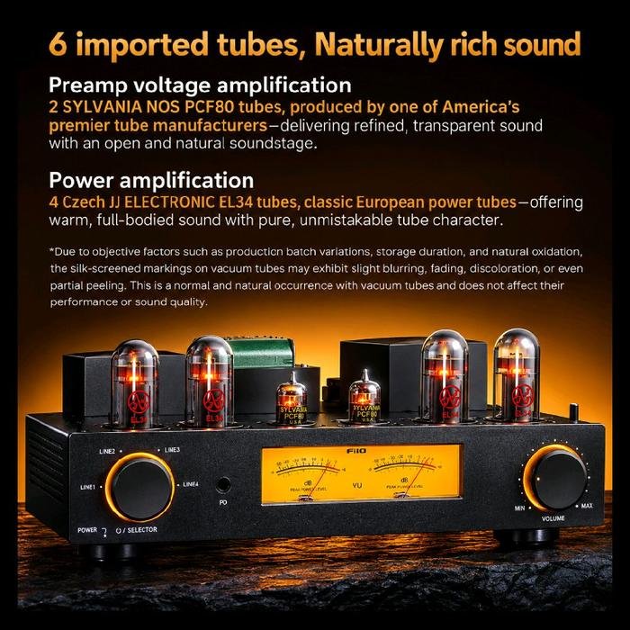 Fiio EA13 / EA 13 Hi-Res Full-Size Vacuum Tube Audio Power Amplifier Original