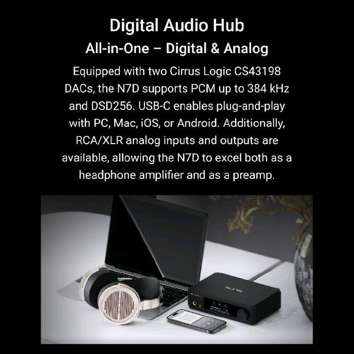 AUNE N7D DAC Edition / N7 DAC Edition - Class A Headphone Amplifier DAC Original