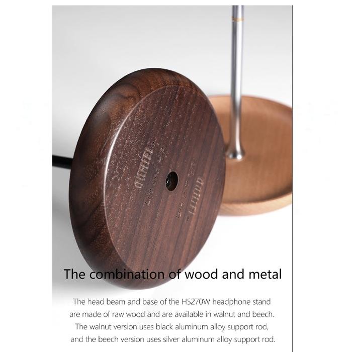 DD DDHiFi HS270W / HS 270 W / HS 270W Wooden Headphone Stand / Standing Original