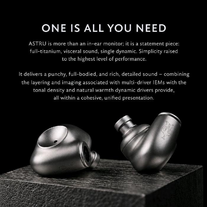 Meze Astru High-End Dynamic Driver In Ear Monitor with Cohesive Sound Signature / IEM Original