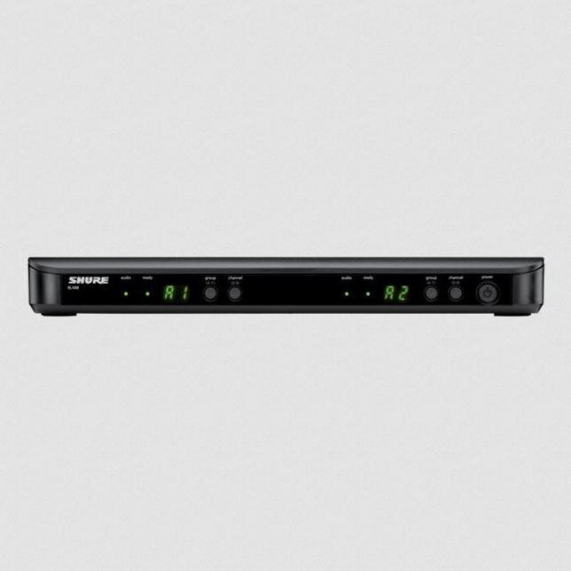 Shure BLX288A/PG58 Wireless With Dual Microphone Vocal System Wireless Original