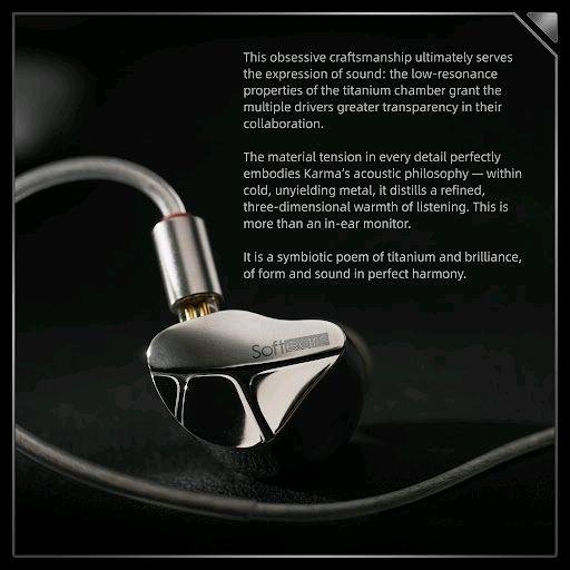 SOFTEARS Karma Flagship 1DD+2BC+4BA+2EST+1MEMS In-Ear Monitor Earphones / IEM Original