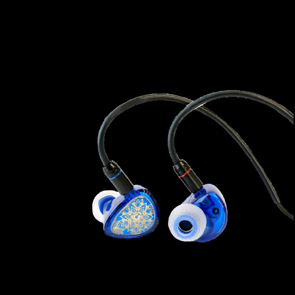 TANGZU Waner 2 / Wan Er 2 / Waner SG 2 -  10mm Dynamic Driver In-Ear Monitor Earphones Blue Limited Edition - IEM Original
