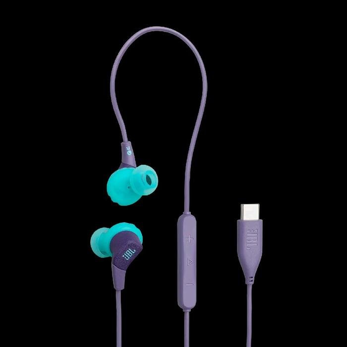 JBL Endurance Run 3 USB-C Wired Sport Headphones Earphone Dustproof Water-Resistant Original