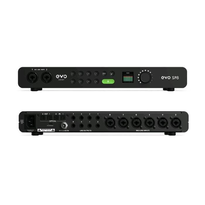 Evo Audient SP8 / Evo SP8 / SP-8 / SP 8 - 8 Channel Smart Preamp with AD/DA / Preamp Original