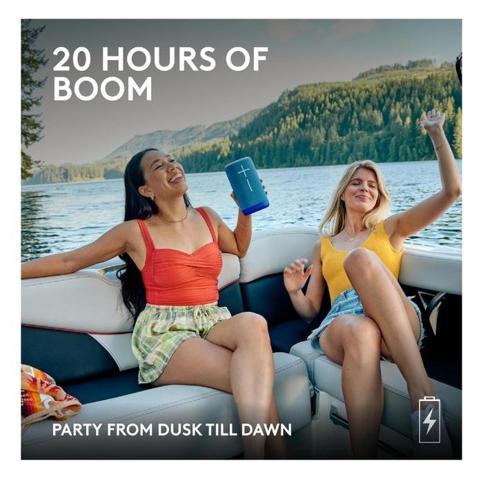 Ultimate Ears EVERBOOM / EVER BOOM Wireless Bluetooth Portable Speaker with Bassy 360 Degrees Immersive Sound Speaker Original