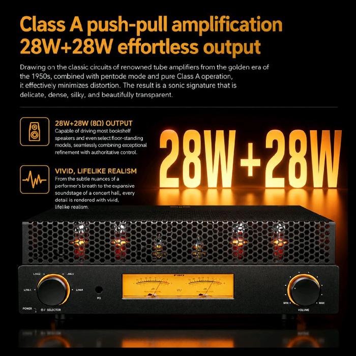 Fiio EA13 / EA 13 Hi-Res Full-Size Vacuum Tube Audio Power Amplifier Original