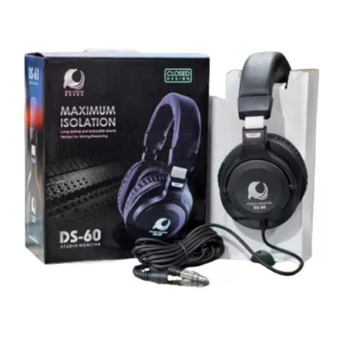 ISK Dolphin Sound DS60 / DS-60 / DS 60 40mm Closed Studio Monitor Headphone Original