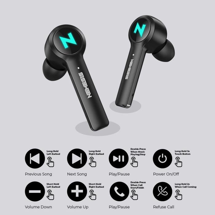 NYK AURORA W700 / W 700 / W-700 True Wireless Earphones / TWS Original