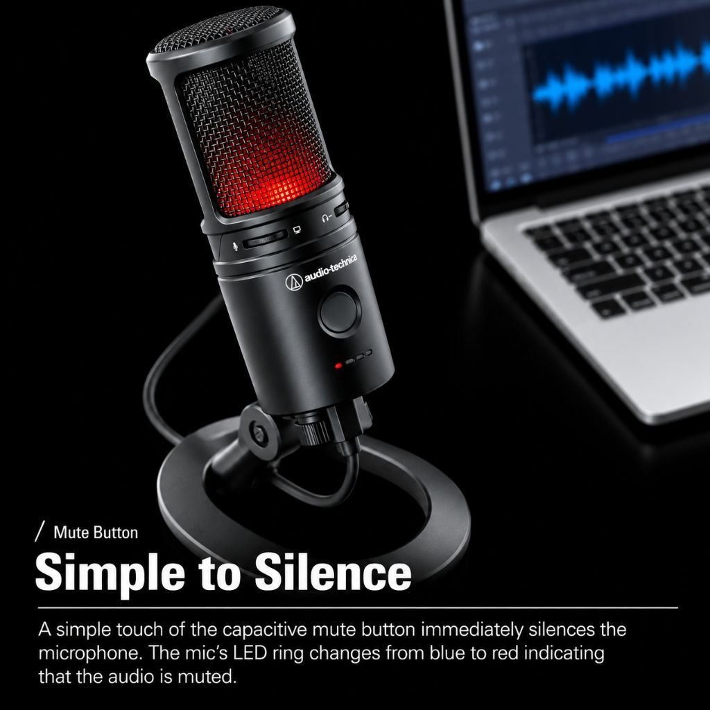 Audio Technica AT2020USB XP / AT2020 USB XP / AT2020 USBXP Cardioid Condenser USB Microphone Original