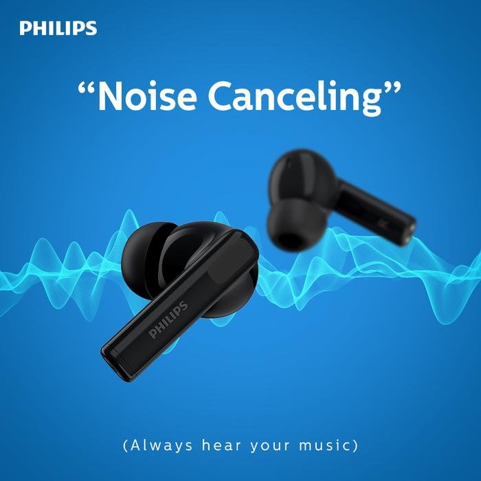 Philips TAT3559 Noise Canceling True Wireless with AI Clear Mic Original