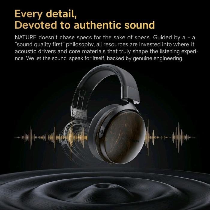 Fiio Snowsky Nature High-Fidelity Over-Ear Headphones Original