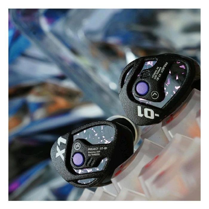 Tangzu Xue Tao 10mm Single Dynamic Driver Glass Diaphragm Unit Gaming In-Ear Monitor Earphones IEM Original