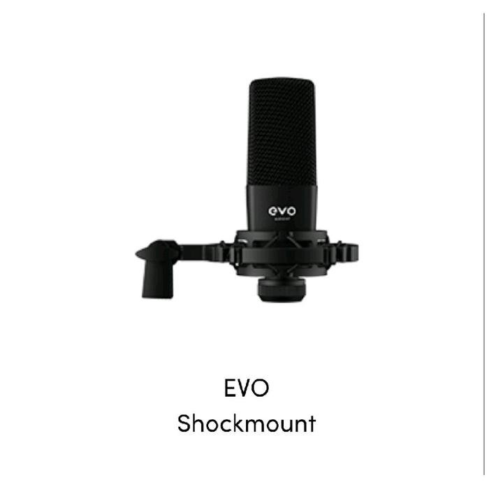 Audient Evo Start Recording Bundle / Evo SRB - Evo 4 | Evo SR1 | Evo SR2000 | Shockmount | XLR Cable | Audio Interface / Soundcard Original