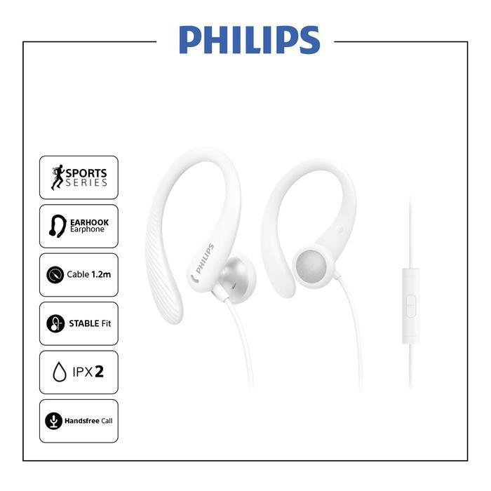 Philips TAA1105 In-ear sports headphones with mic / TAA 1105 Original