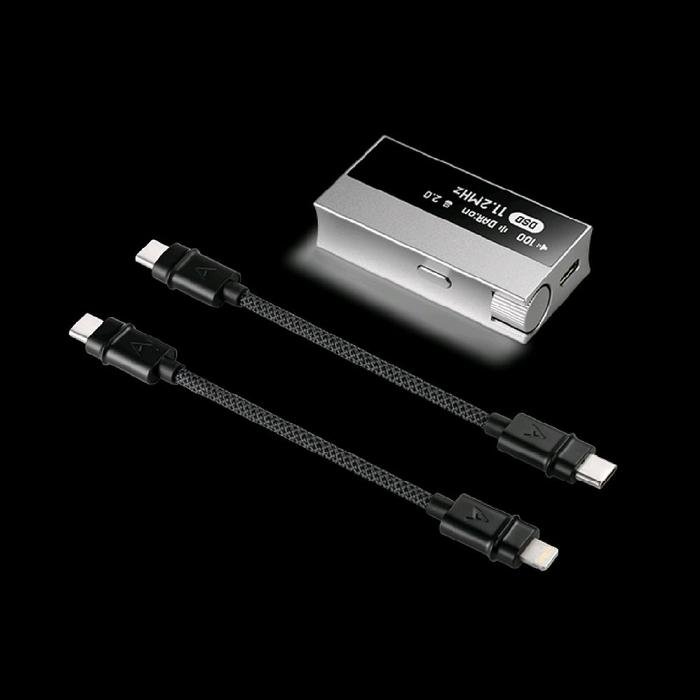 Astell & Kern AK HC5 / HC 5 / HC-5 Satin Silver AK4191EQ + AK4499EX Hi-Fi Portable / Dongle USB DAC Original