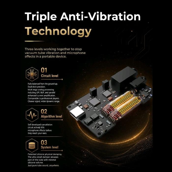 Muse HiFi M3 / M-3 / M 3 Ultra ES9028Q2M Vacuum Tube Portable DAC & Headphone AMP / DAC Amp Original