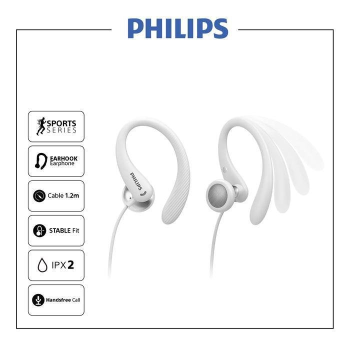Philips TAA1105 In-ear sports headphones with mic / TAA 1105 Original