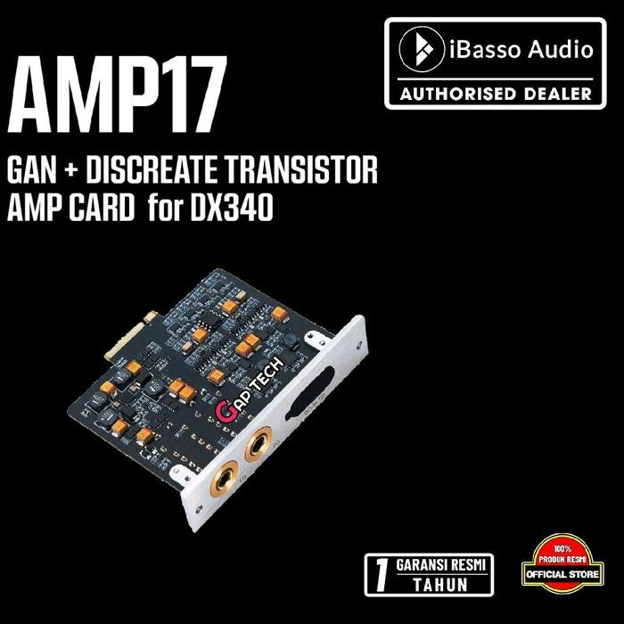 iBasso AMP16 / AMP 16 / AMP-16 / AMP17 / AMP 17 / AMP-17 | Amp Card for DX340 Original