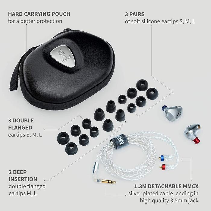 Meze Rai Solo Hi-Fi In Ear Monitor Earphones / iem Original