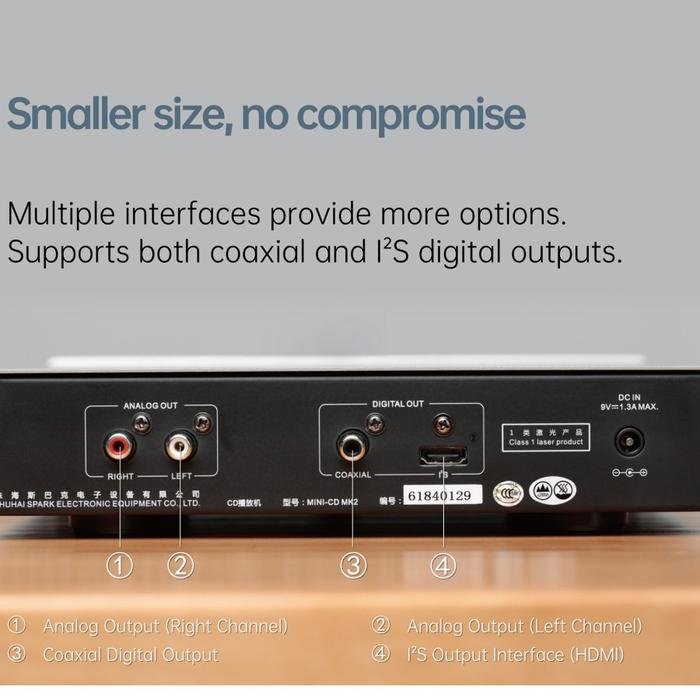 Cayin Mini CD MKII / MK II / MK2 Hi-Fi Mini Compact Disc / CD Player Original