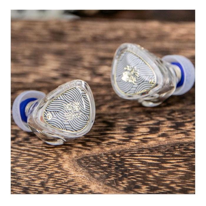 TANGZU Waner 2 / Wan er 2 / Waner SG 2 - 10MM PET Diaphragm Hi-Fi In Ear Monitor Earphone White Edition - IEM Original
