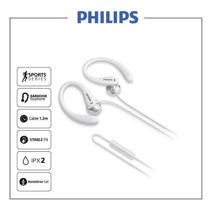 Philips TAA1105 In-ear sports headphones with mic / TAA 1105 Original