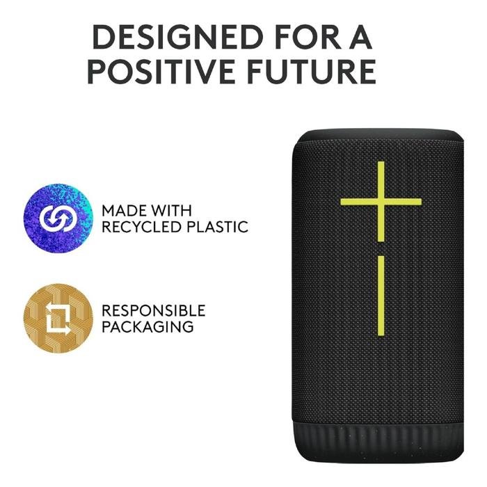 Ultimate Ears EVERBOOM / EVER BOOM Wireless Bluetooth Portable Speaker with Bassy 360 Degrees Immersive Sound Speaker Original