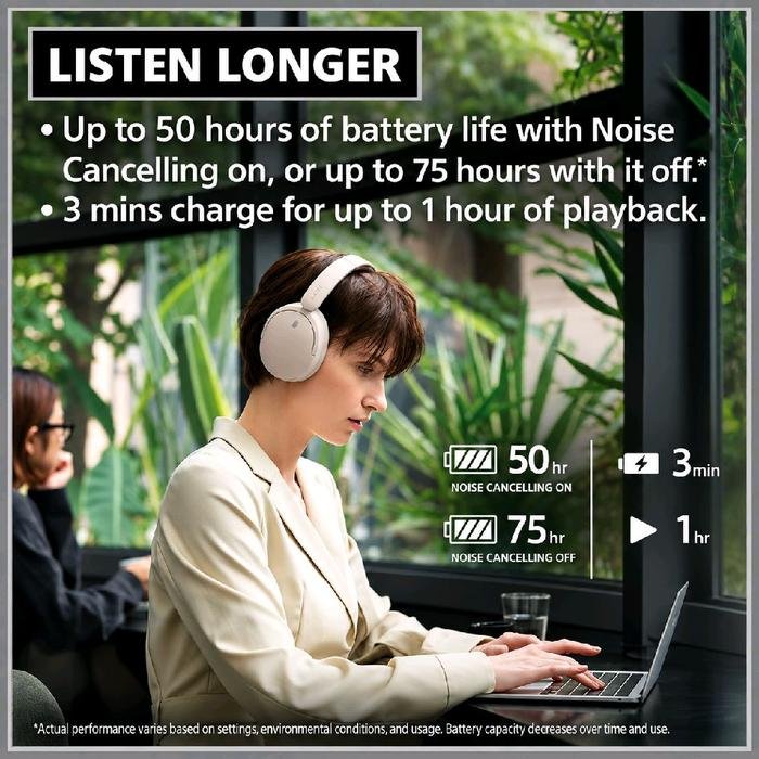 Sony WH-CH730N / WH CH730N / WH CH 730N / WH CH 730 N Wireless Noise Cancelling Headphones Original