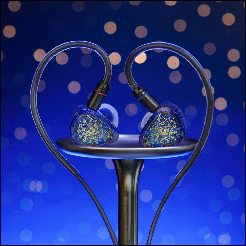 TANGZU Waner 2 / Wan Er 2 / Waner SG 2 -  10mm Dynamic Driver In-Ear Monitor Earphones Blue Limited Edition - IEM Original