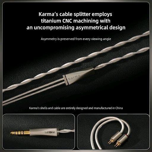 SOFTEARS Karma Flagship 1DD+2BC+4BA+2EST+1MEMS In-Ear Monitor Earphones / IEM Original