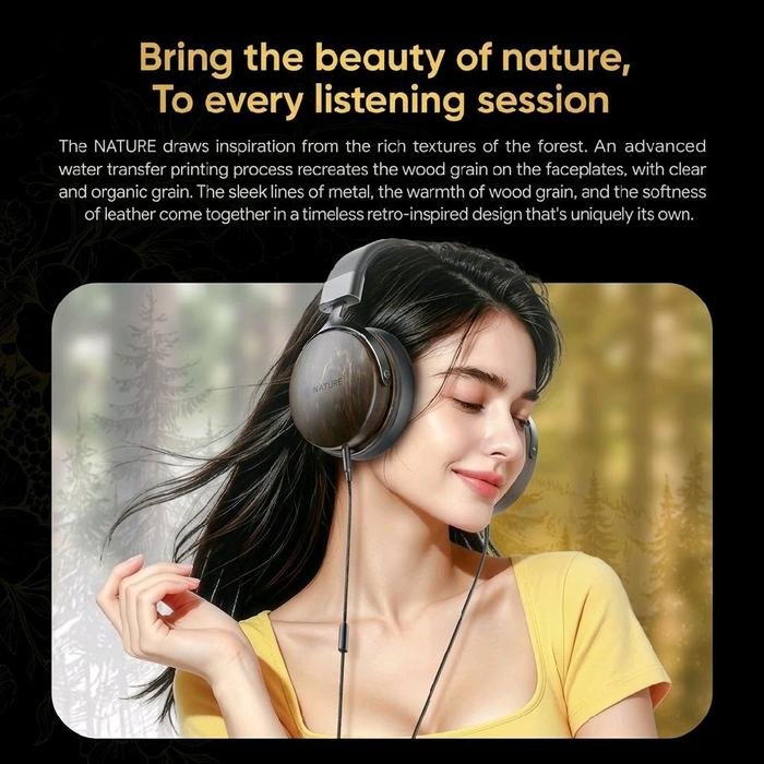 Fiio Snowsky Nature High-Fidelity Over-Ear Headphones Original