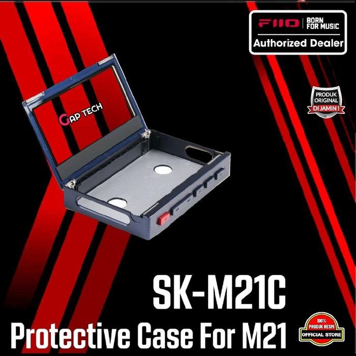 FIIO SK-M21C / SK M21C / SKM21C / SK M21 / SKM21 / SK-M21 Protective Case for Fiio M21 Original - SK-M21C BLUE