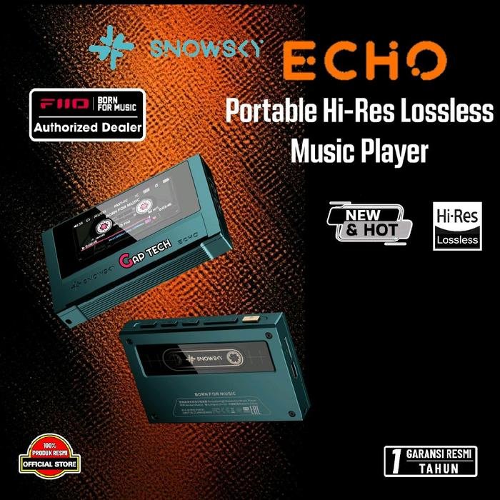 Fiio Snowsky ECHO Portable High-Resolution Lossless Music Player Original - Green